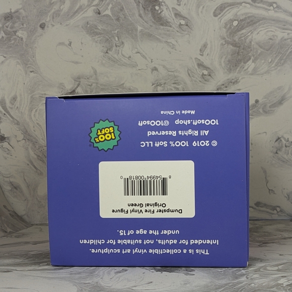 100% Soft Dumpster Fire Original colorway, MIB - Picture 6 of 6